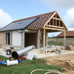 Agrandissement d'une véranda pour salle de lecture Chalette-sur-Loing